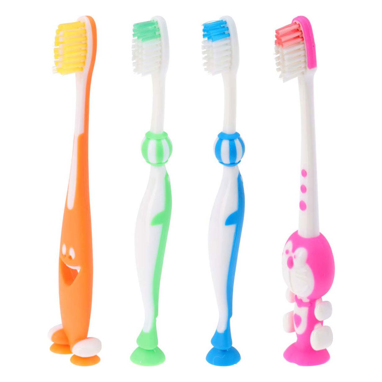 Zahnbürsten-Set, 4-tlg.