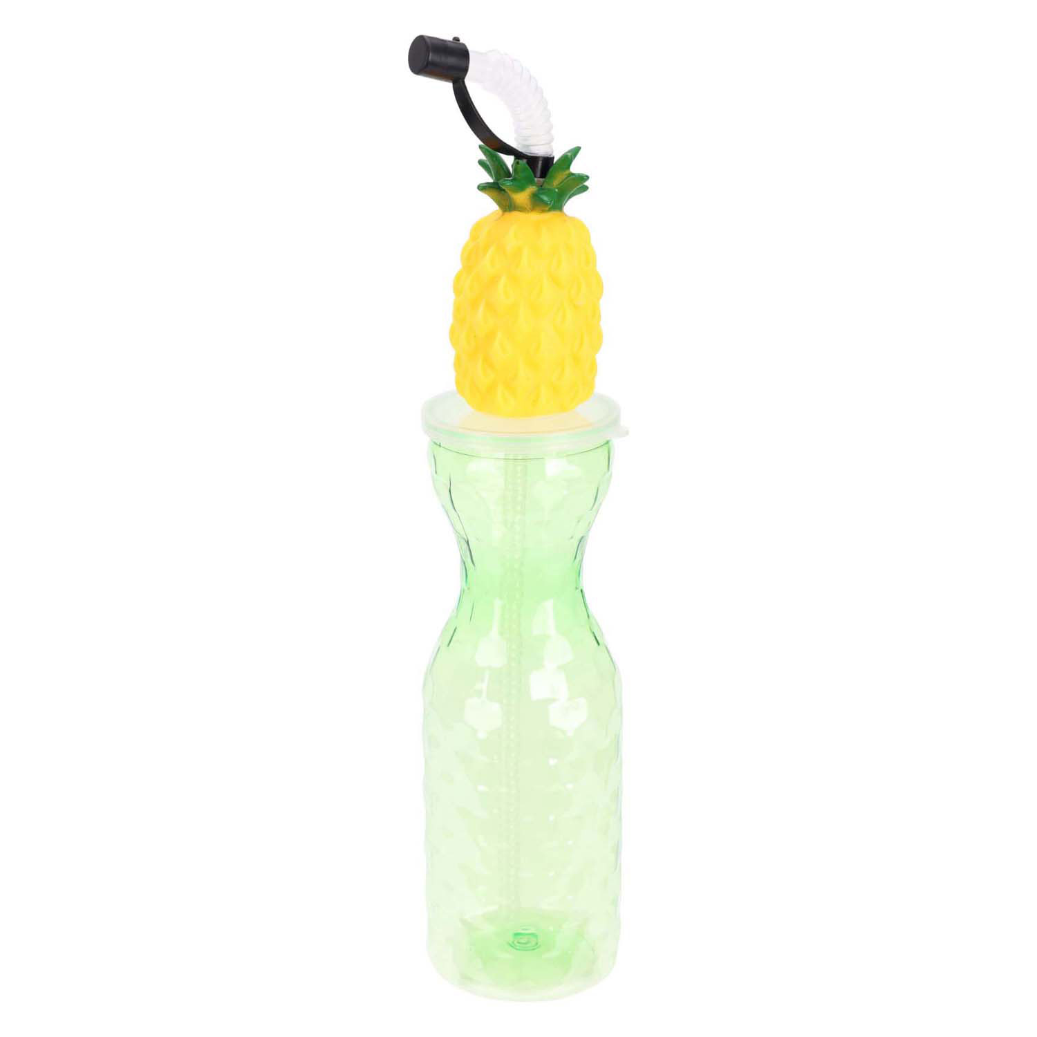 Drinkbeker met Rietje 500ml - Ananas
