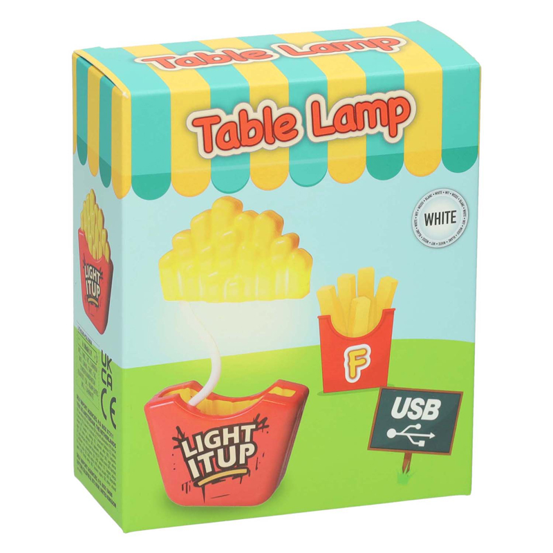 Klappbare Tischlampe Pommes