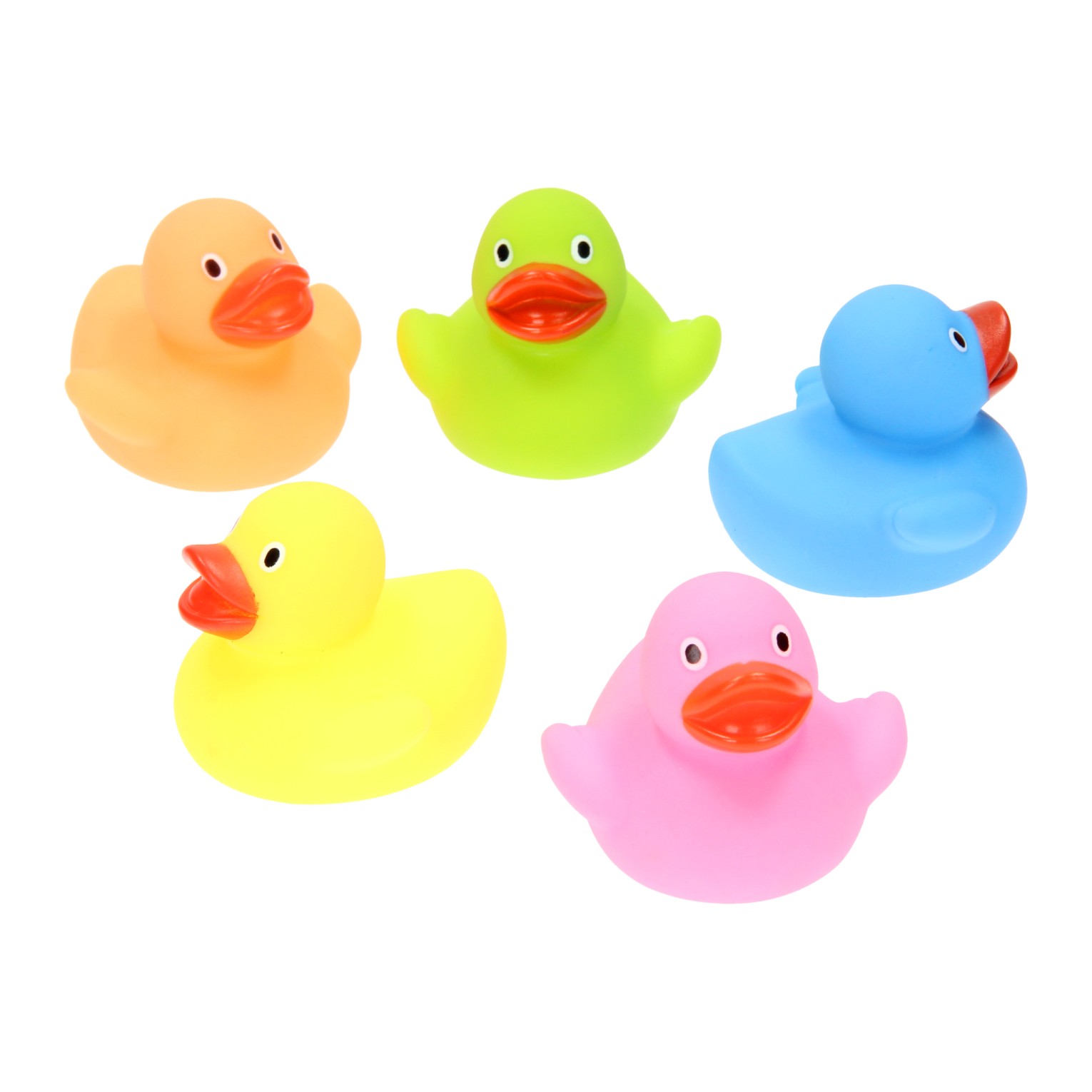 Canards en caoutchouc, 5 pcs.