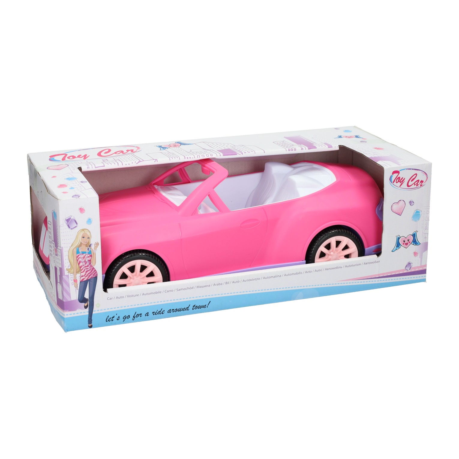 Strand Speelgoedauto - Roze