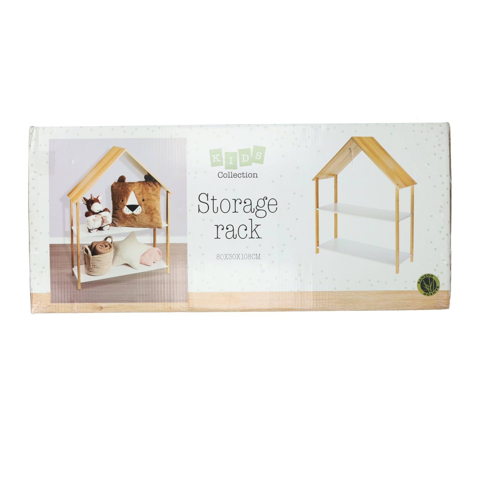 Opbergrek Kinderkamer in Huisvorm