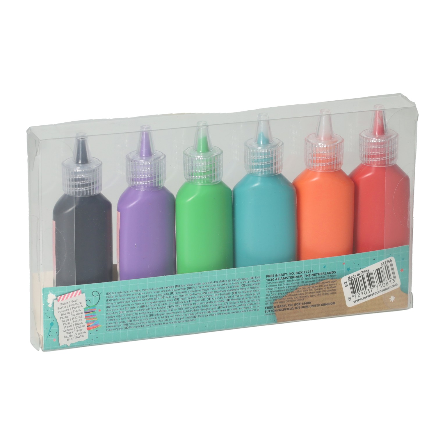 Multi-Surface 3D Verven 20ml - 6st.
