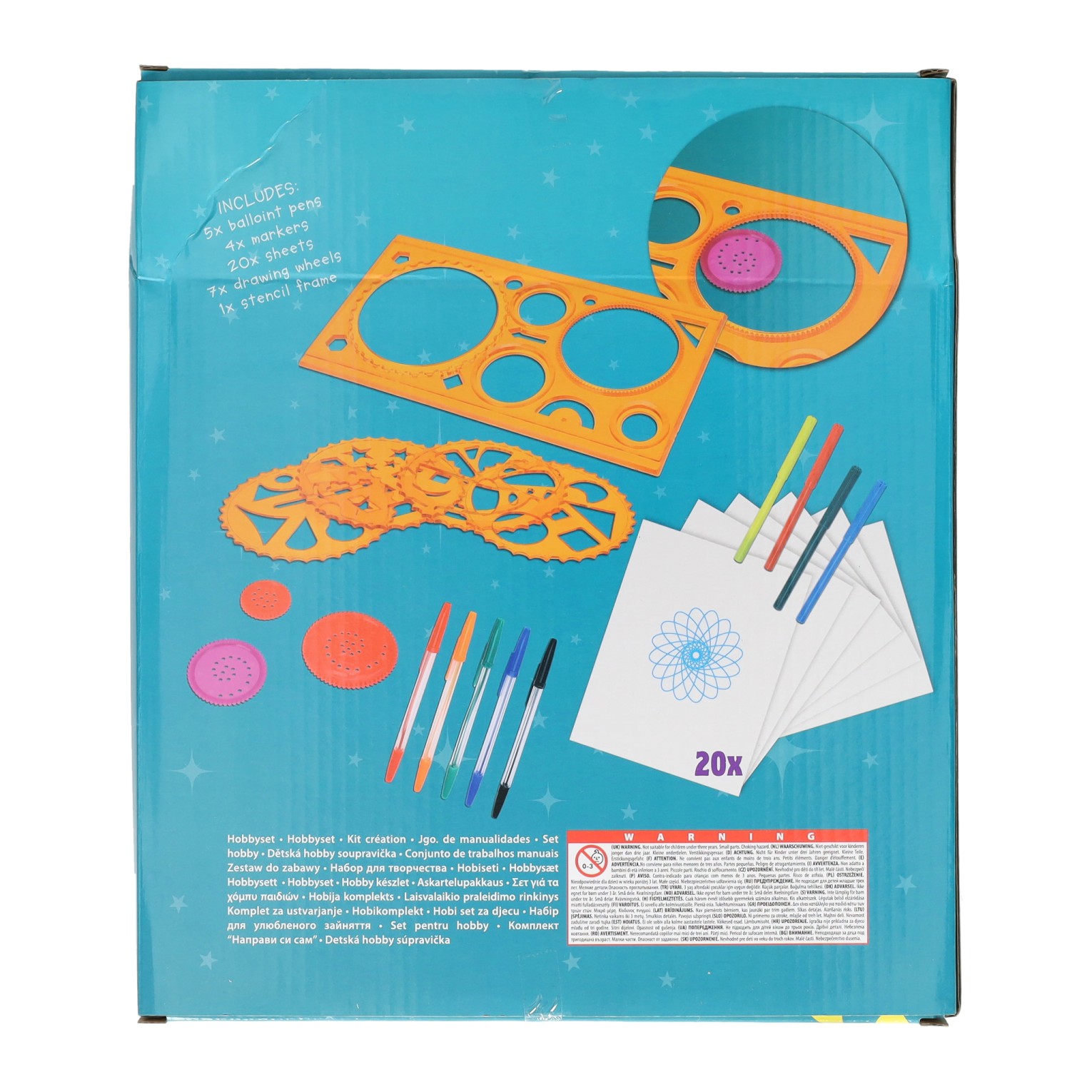 Complete Mandala Spiralen Hobbyset - 37dlg.