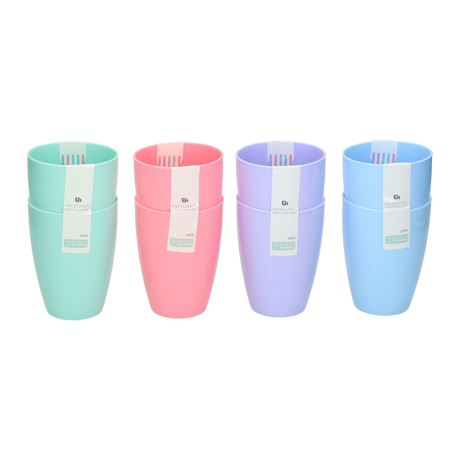 Kunststof Drinkberes 400ml - 48st.