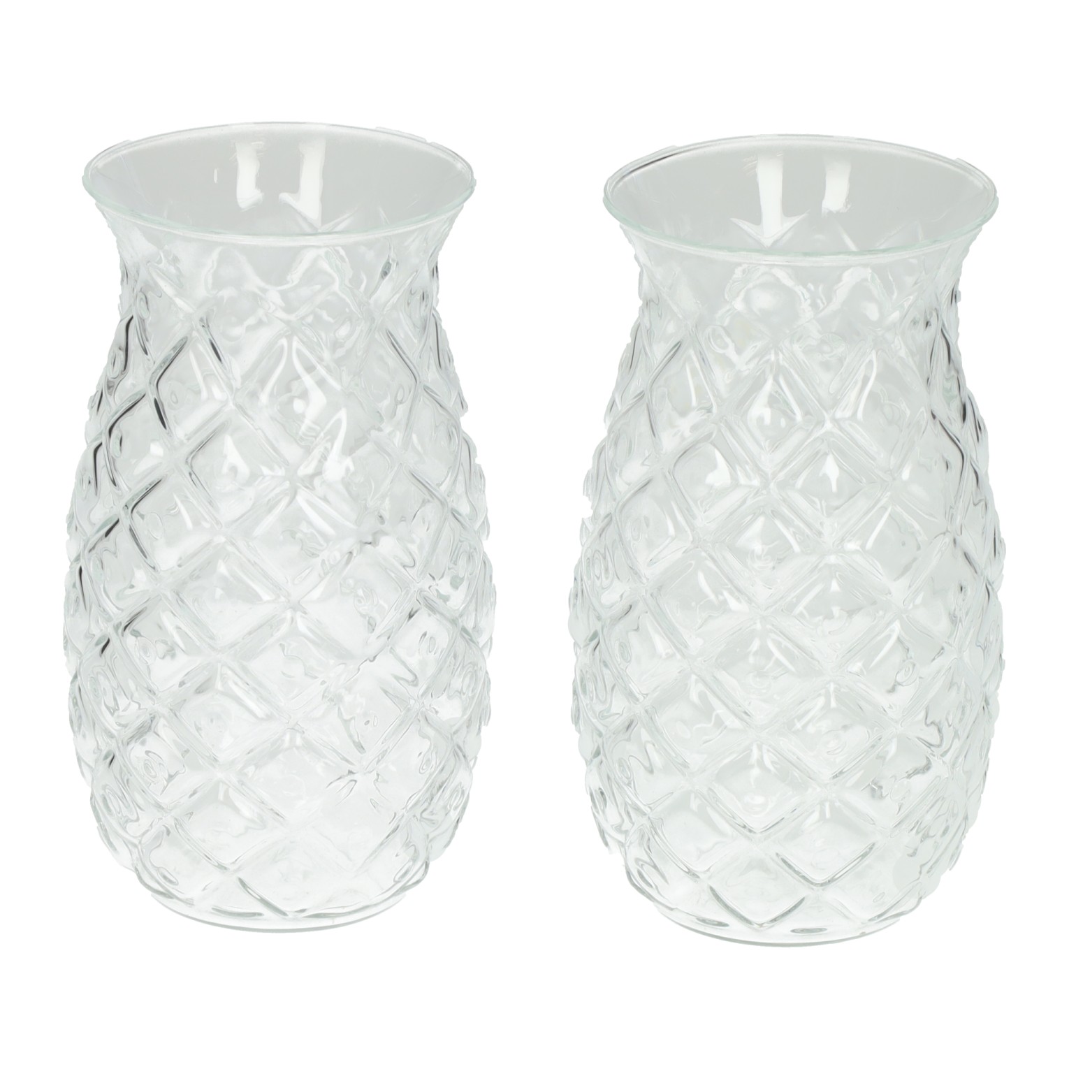 Set Drinkglasen in Ananasvorm 525ml - 2st.