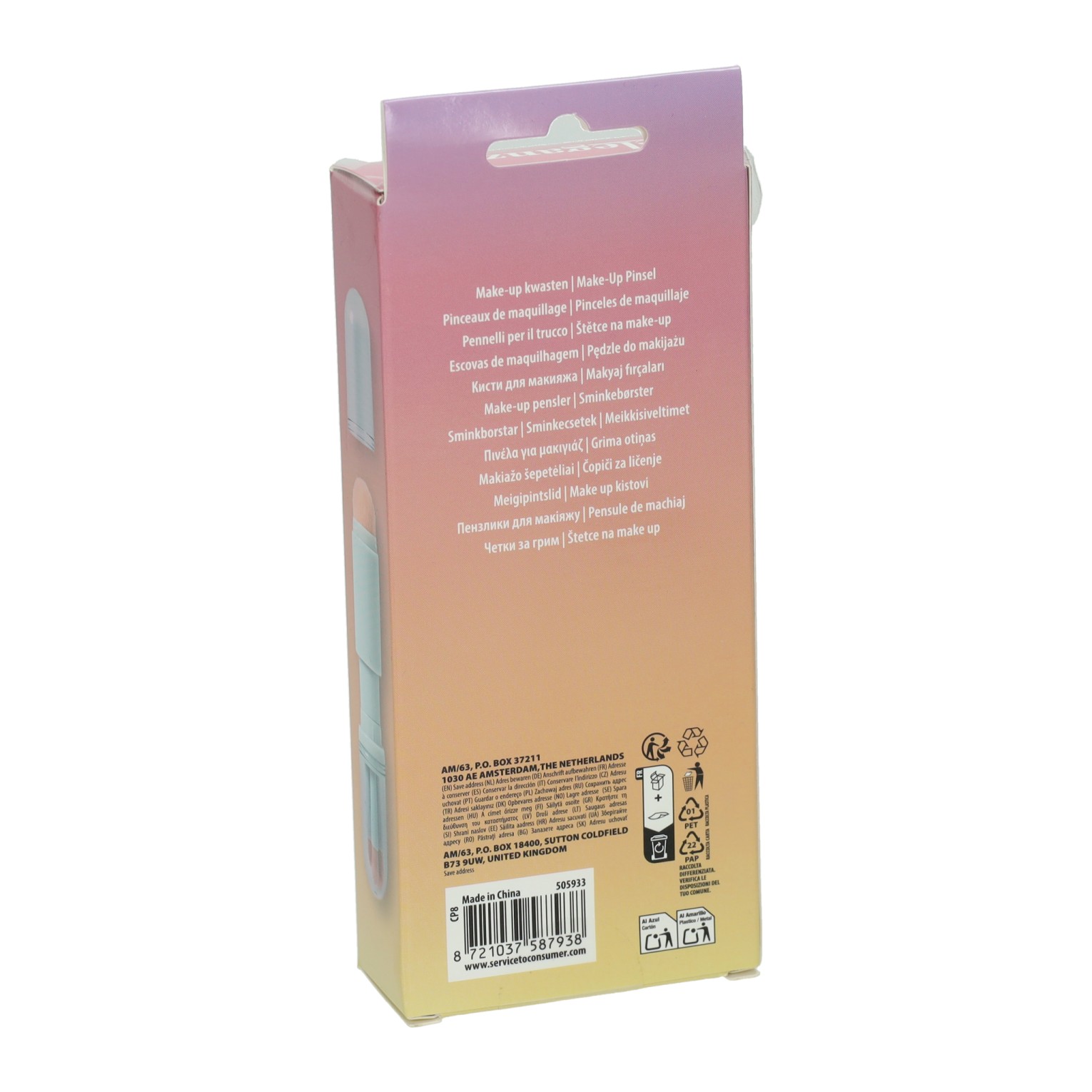 Make-Up Borstel 4in1