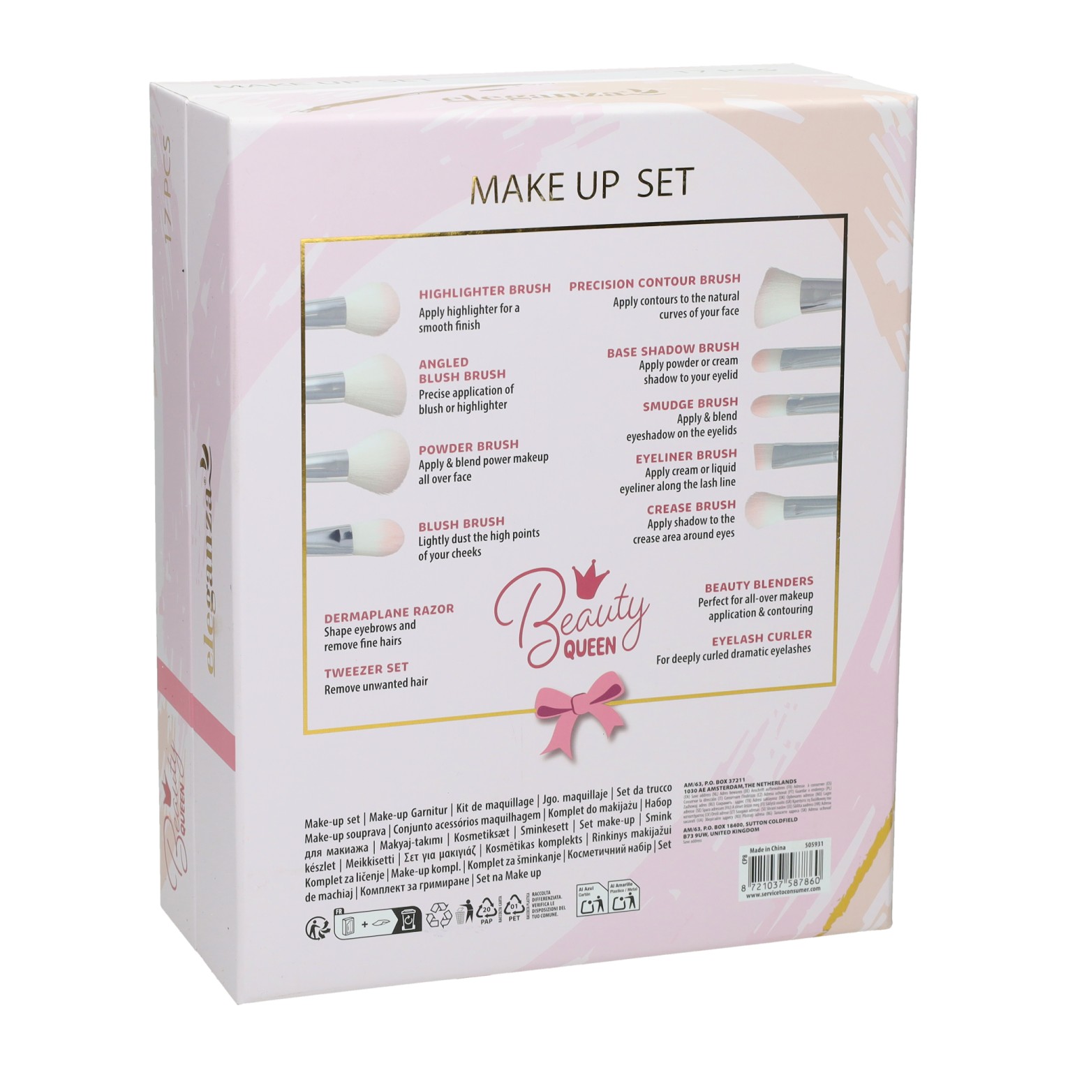 Complete Make-Up Set - 17dlg.