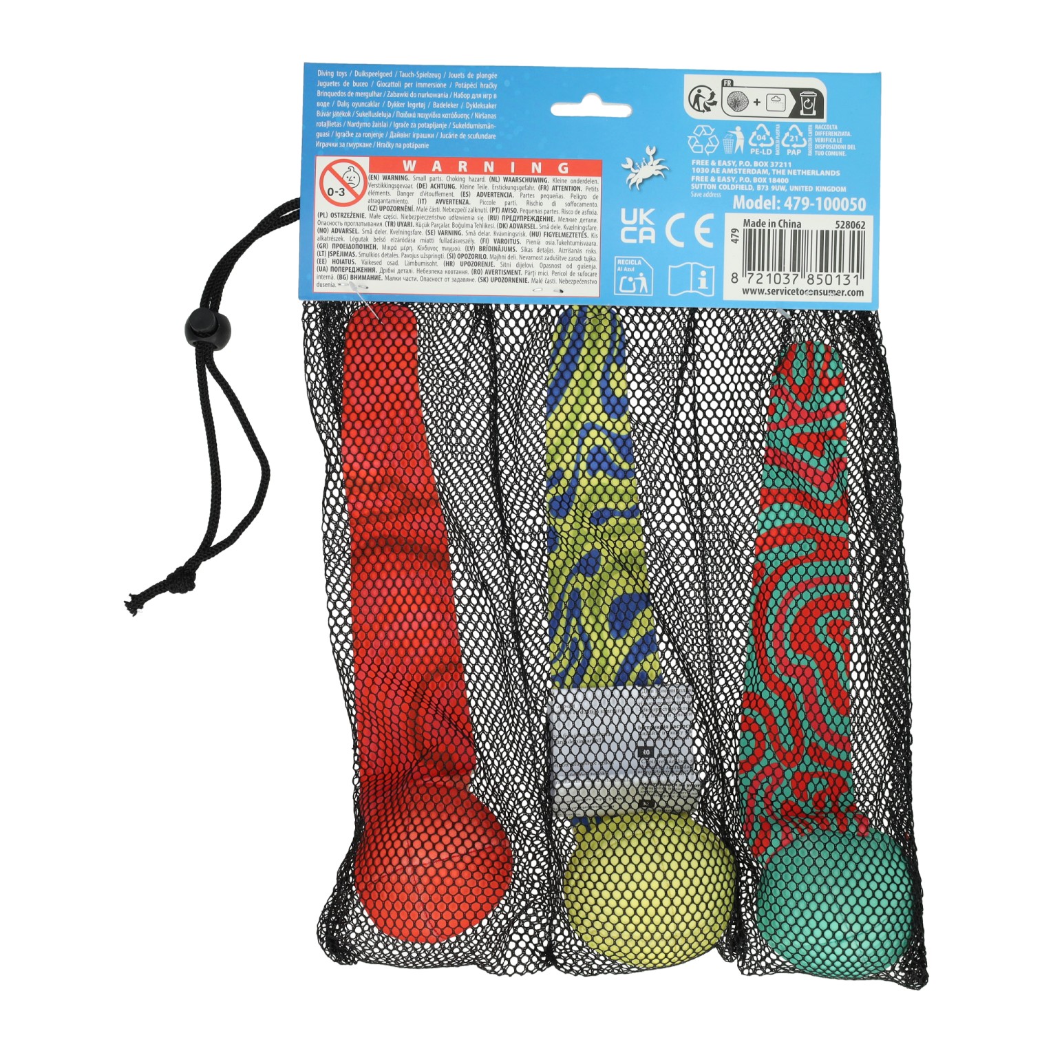 Set Duikspeelgoed Ballen - 3st.