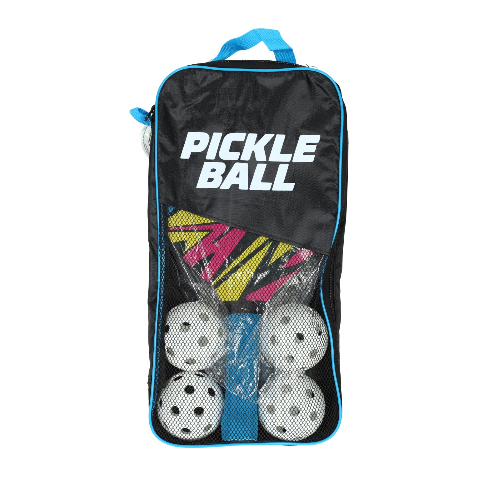 Set van 6 Pickleballen met 2 Rackets