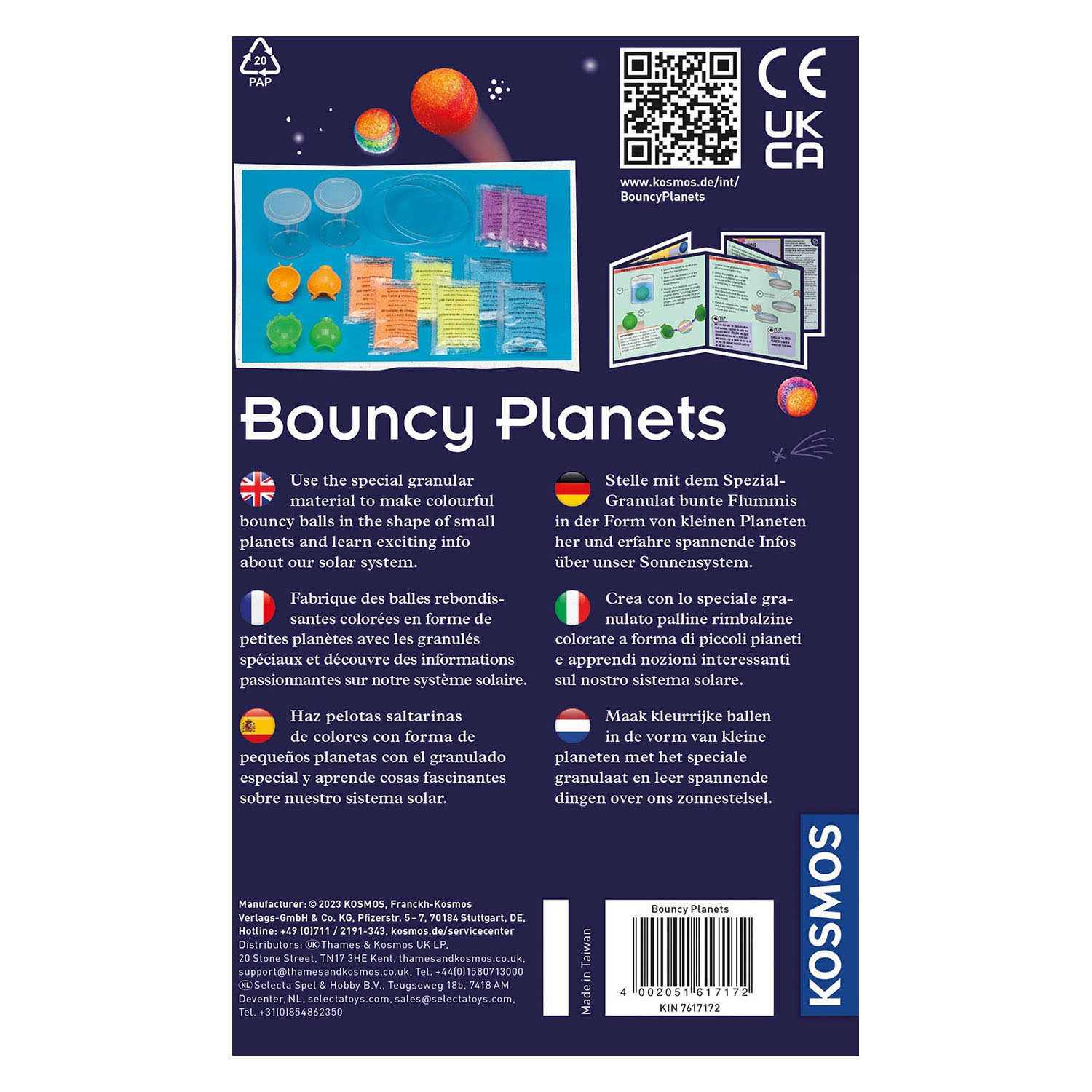 Kosmos Stuiterende Planeten Maken