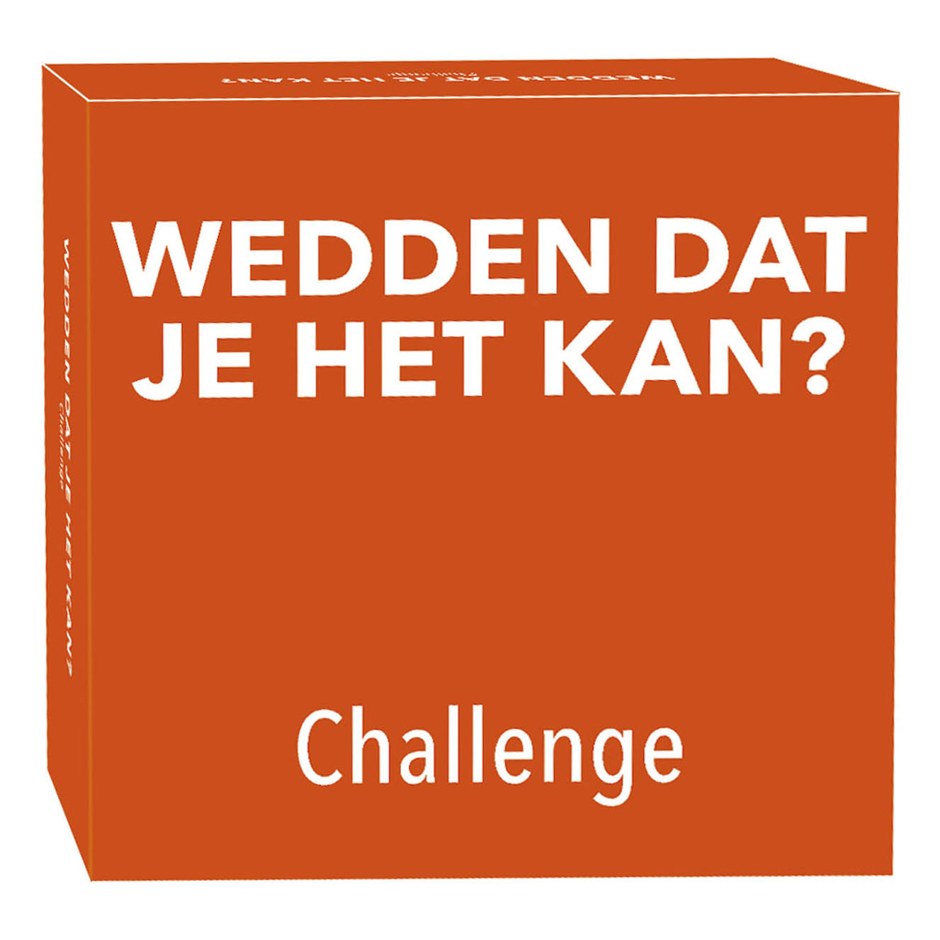 Jeu cadeau : Je parie que vous pouvez le faire Challenge (NL)