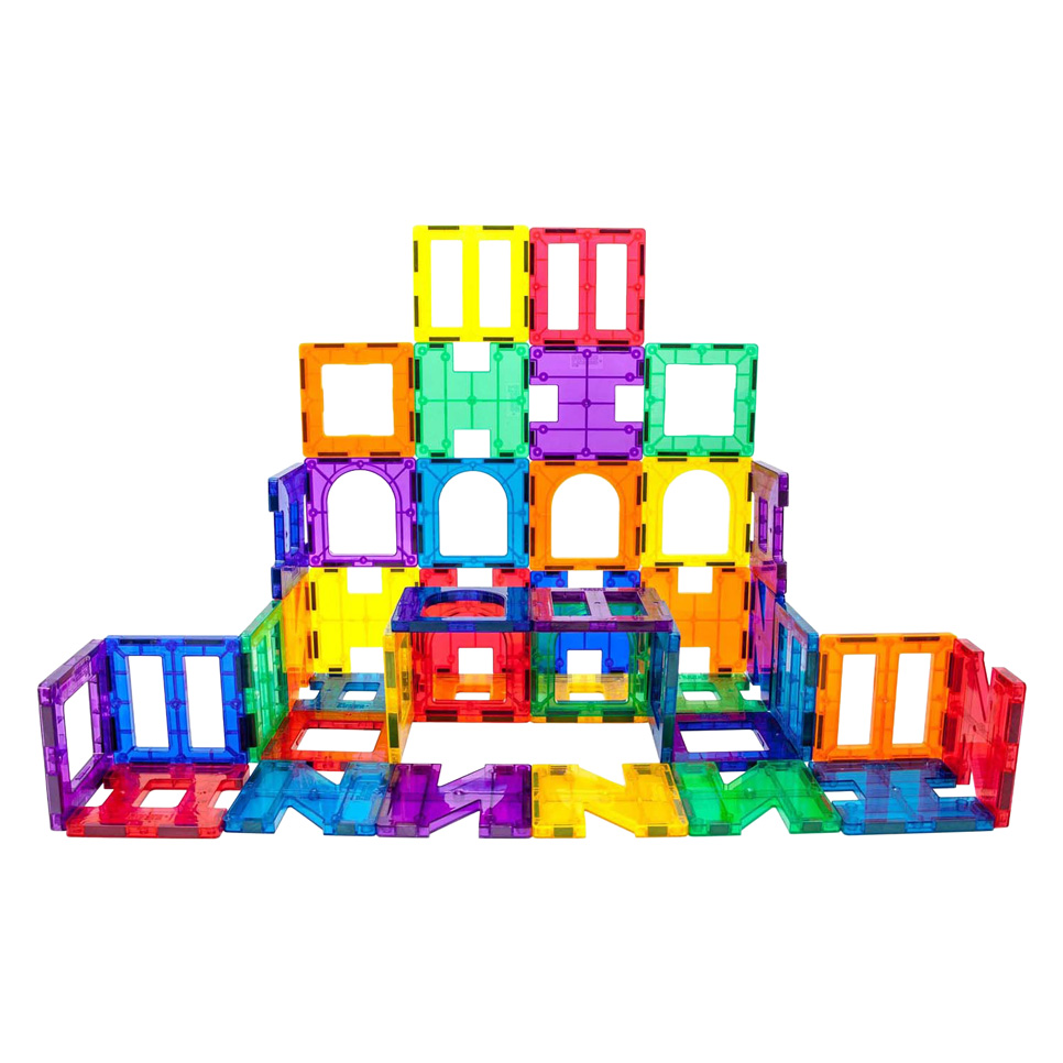 PicassoTiles Artistry - Tuiles de construction magnétiques, 42 pièces.