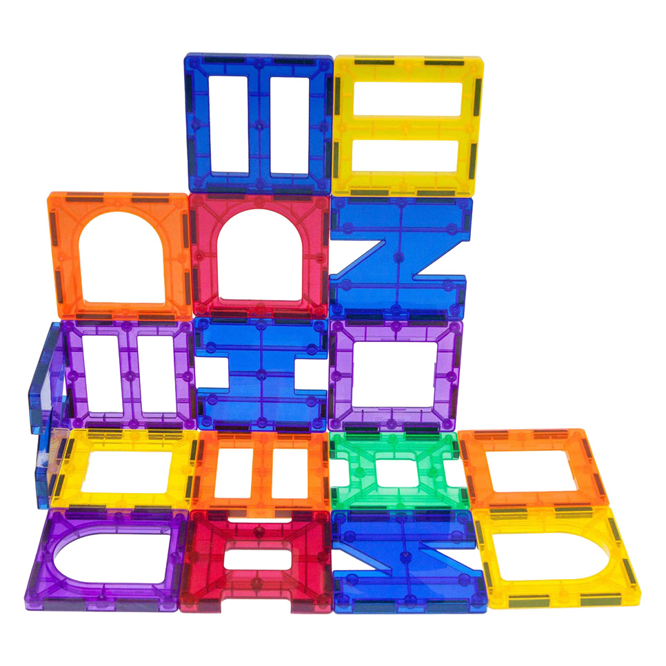 PicassoTiles Artistry - Tuiles de construction magnétiques, 42 pièces.