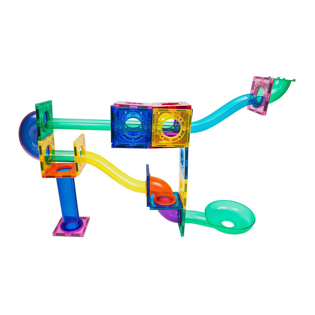 PicassoTiles Marble Run - Tuiles de construction magnétiques - 50 pièces.