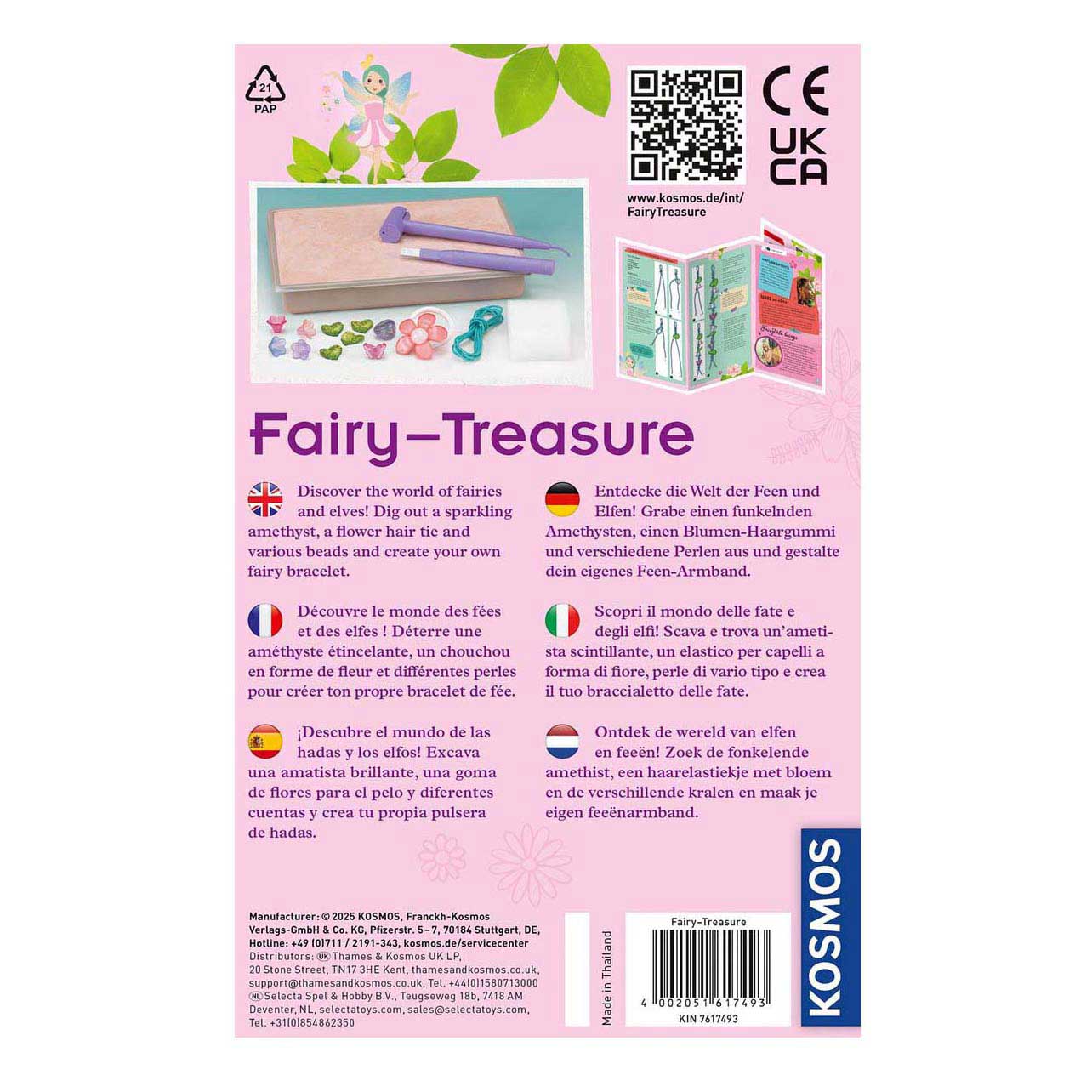Kosmos Dig Out Fairy Treasure Speelset