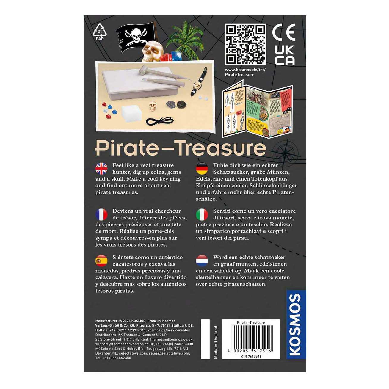 Kosmos Dig Out Pirate Treasure Speelset