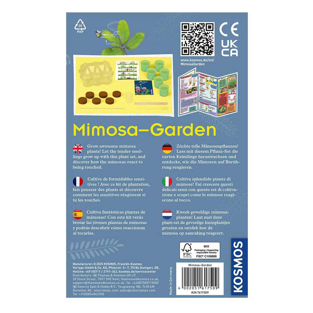 Ensemble de jeu de jardin Kosmos Mimosa