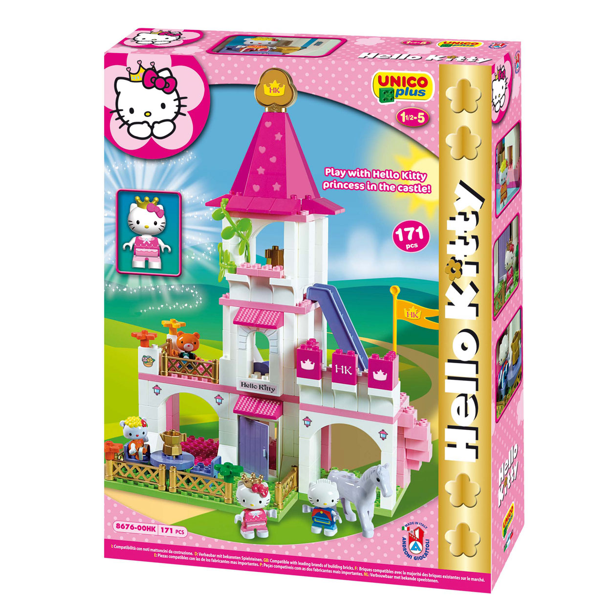 Unico Hello Kitty Schloss 171 Stk.