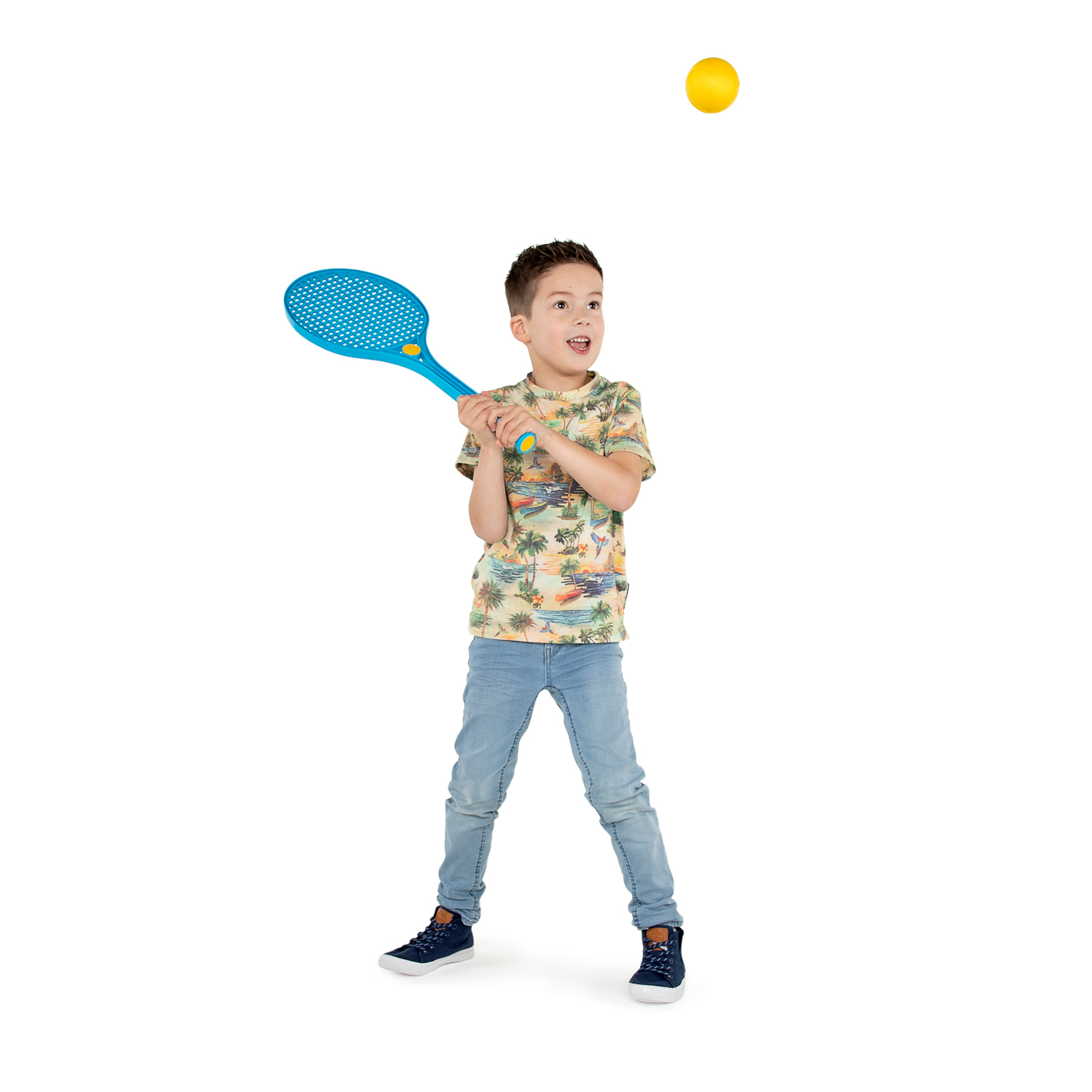 Raquette de tennis Junior Color avec Balle