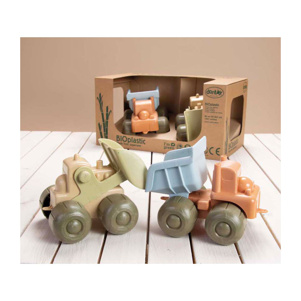 Dantoy Baufahrzeug-Set, 2-tlg.
