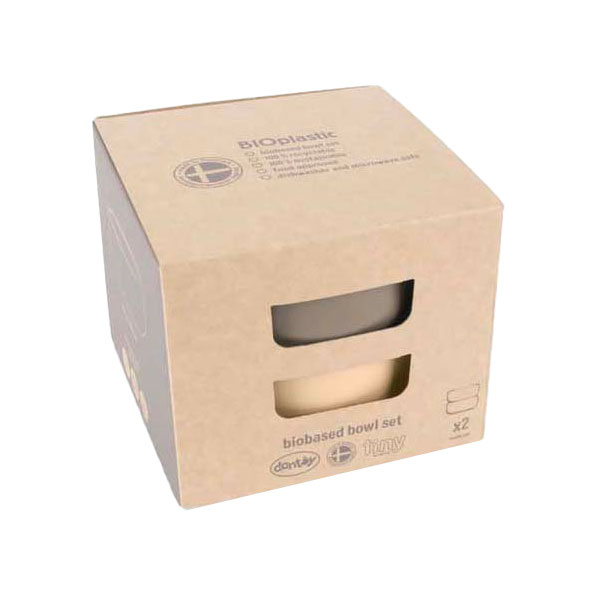 Dantoy Kommenset Beige/Mokka, 2dlg.