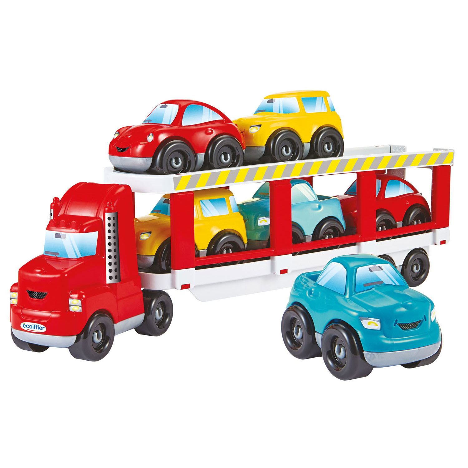 Abrick Garage mit Transporter und Autos