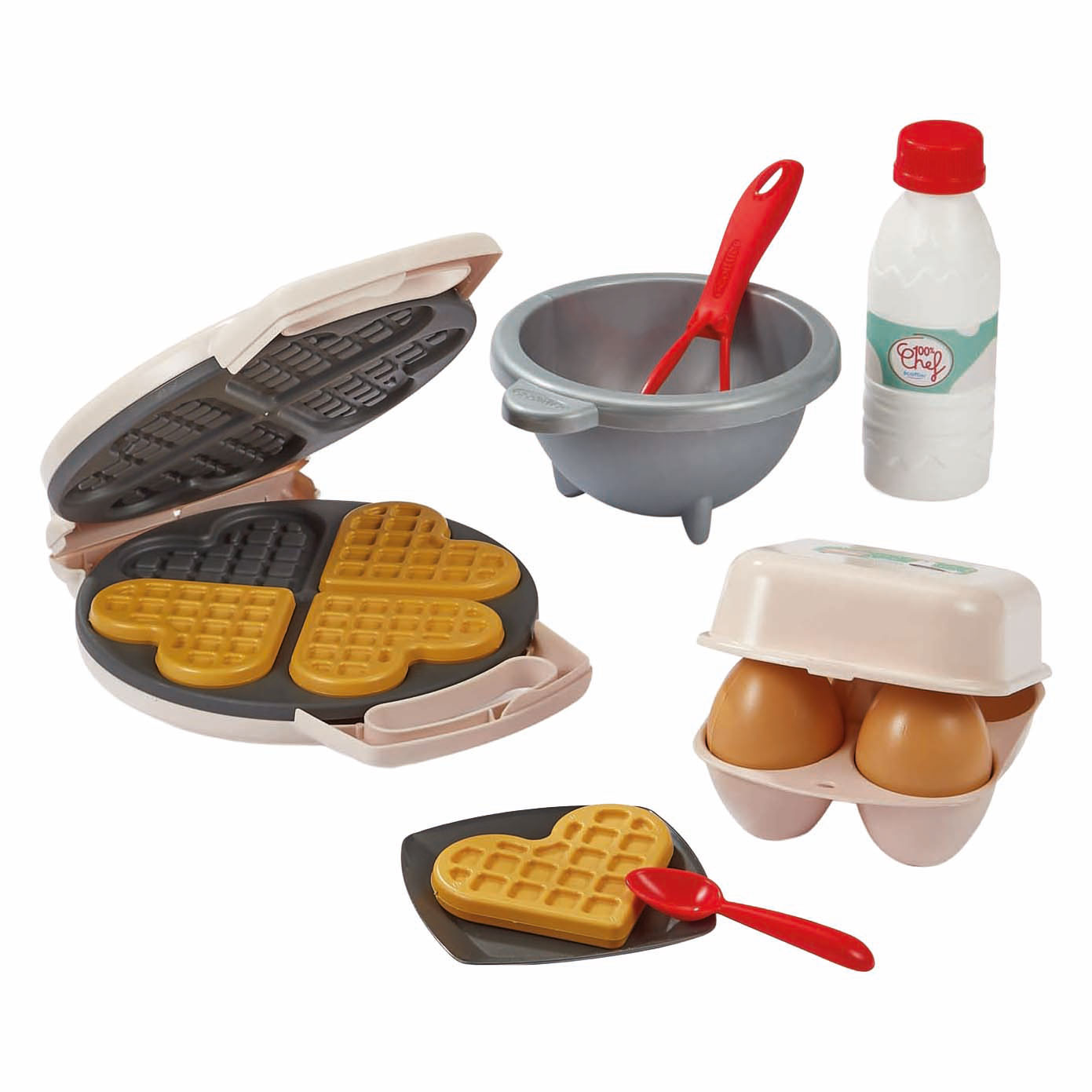 Gaufrier Ecoiffier 100% Chef - 19 pièces. Gaufrier Ecoiffier 100% Chef - 19 pièces.