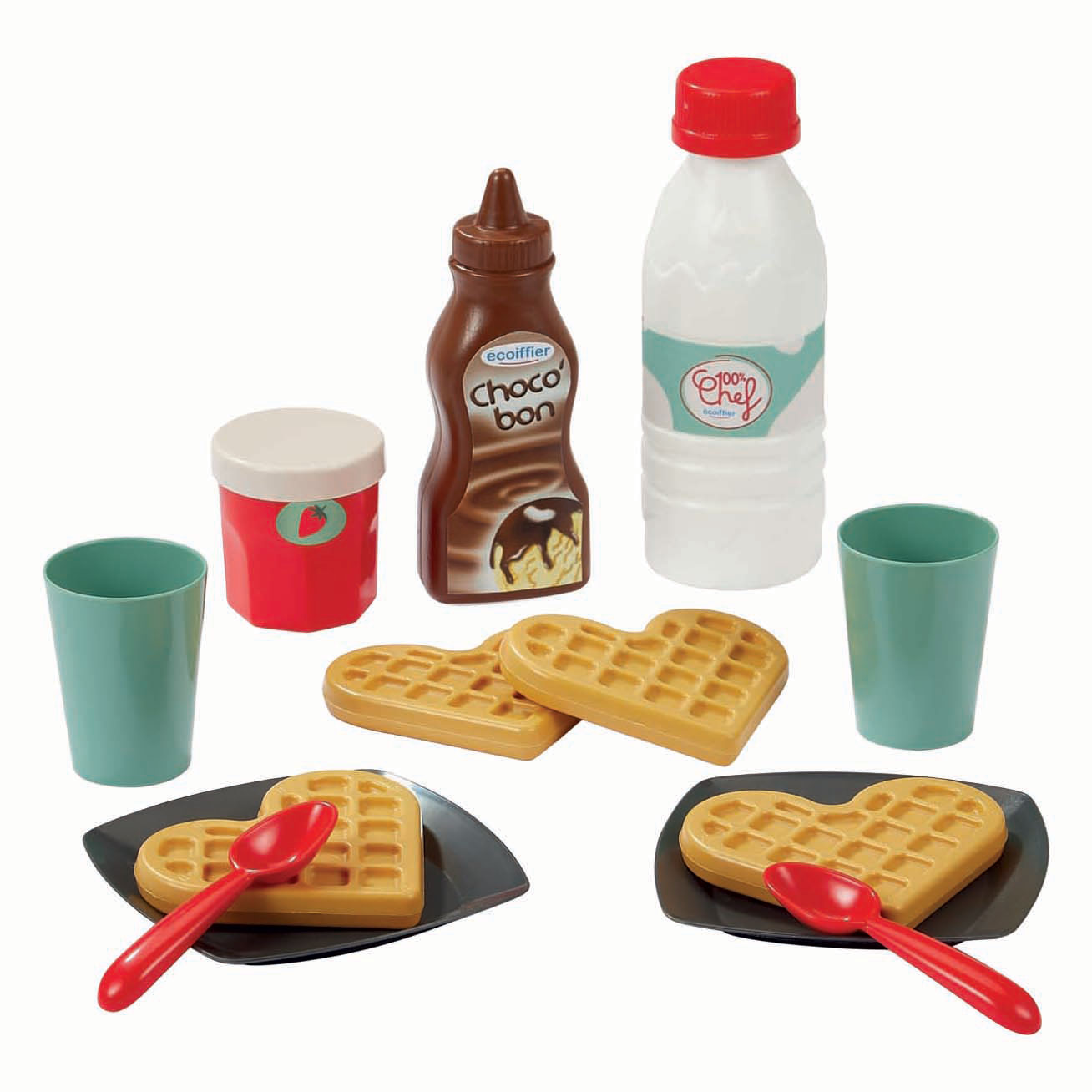 Gaufrier Ecoiffier 100% Chef - 19 pièces. Gaufrier Ecoiffier 100% Chef - 19 pièces.