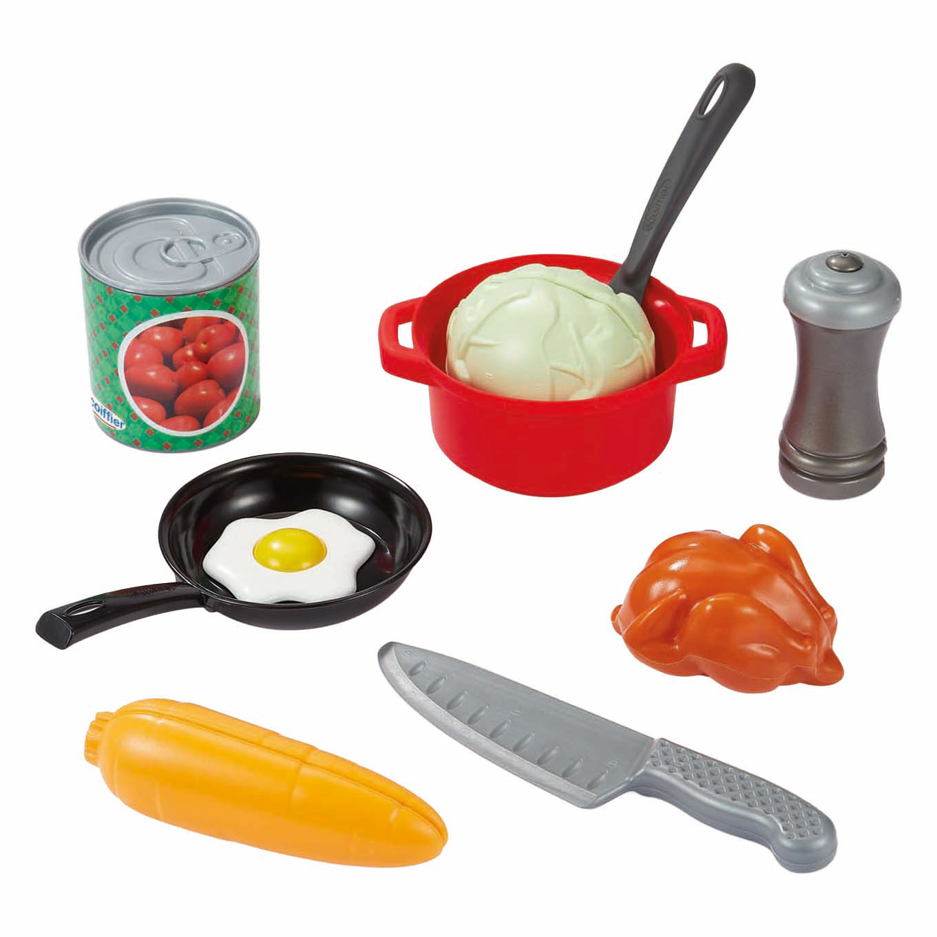 Ecoiffier 100% Chef Fornuis - 14dlg. Ecoiffier 100% Chef Fornuis - 14dlg.