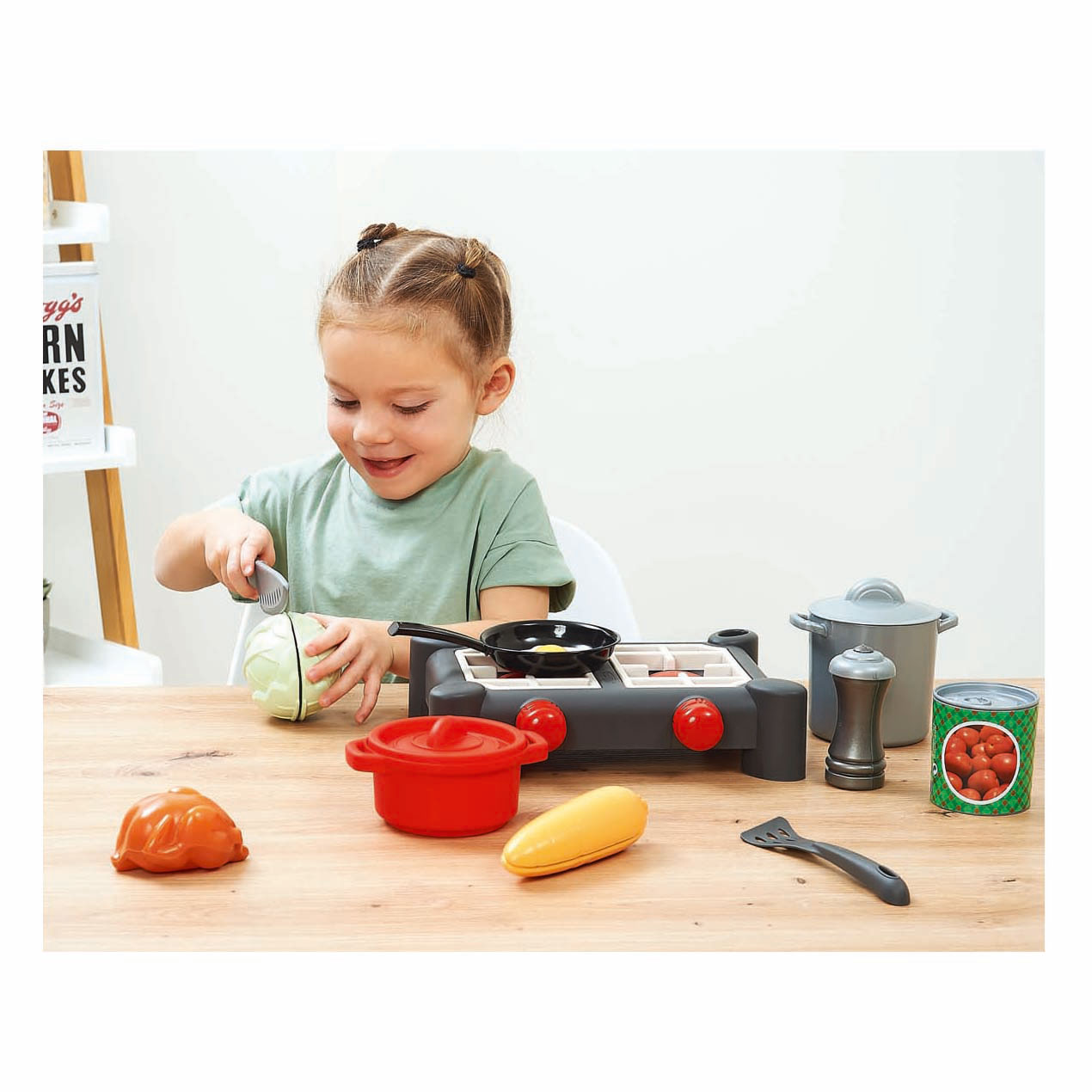 Ecoiffier 100% Chef Fornuis - 14dlg. Ecoiffier 100% Chef Fornuis - 14dlg.