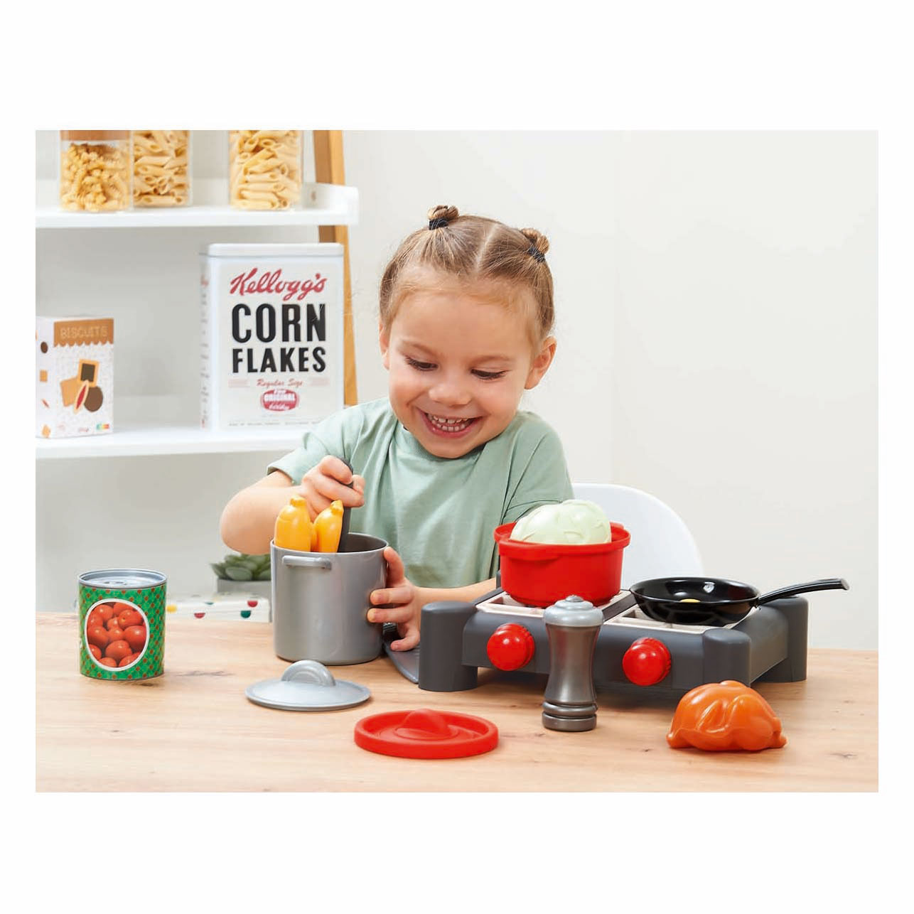 Ecoiffier 100% Chef Fornuis - 14dlg. Ecoiffier 100% Chef Fornuis - 14dlg.