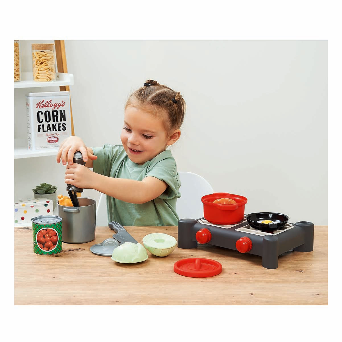 Ecoiffier 100% Chef Fornuis - 14dlg. Ecoiffier 100% Chef Fornuis - 14dlg.