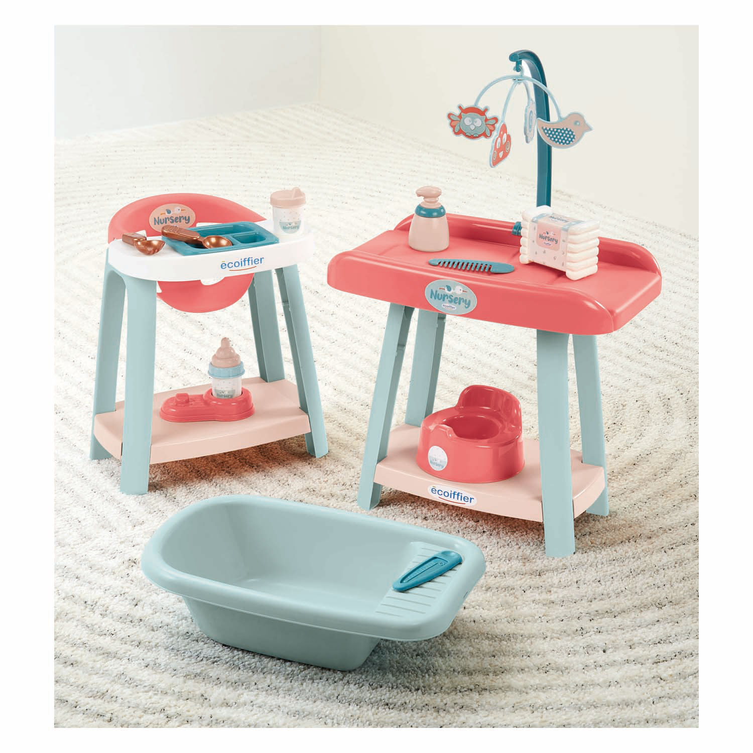 Ensemble de chambre de bébé Ecoiffier 3 en 1