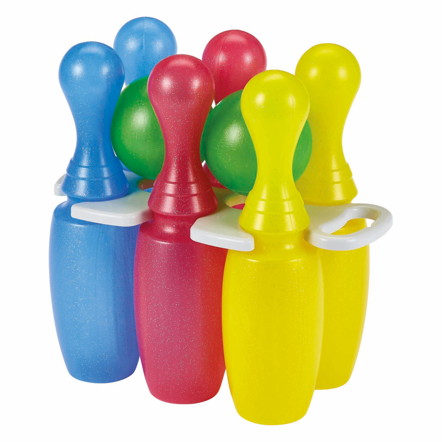 Jeu de bowling Ecoiffier avec 6 quilles et 2 boules