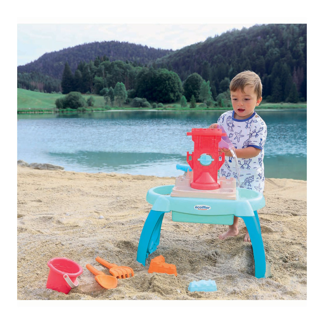 Ecoiffier Zand en Watertafel - 9dlg.