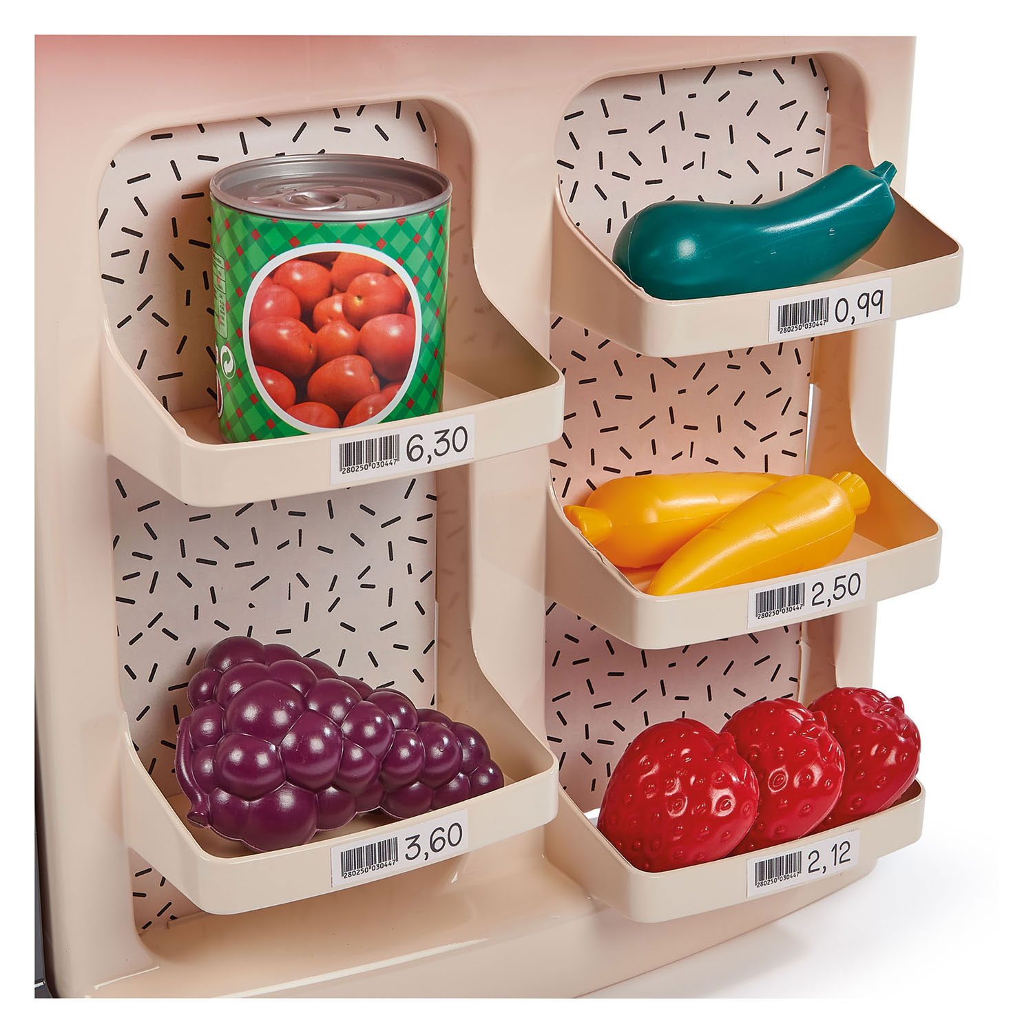 Ecoiffier Winkelbalie en Winkelwagen - 20dlg.