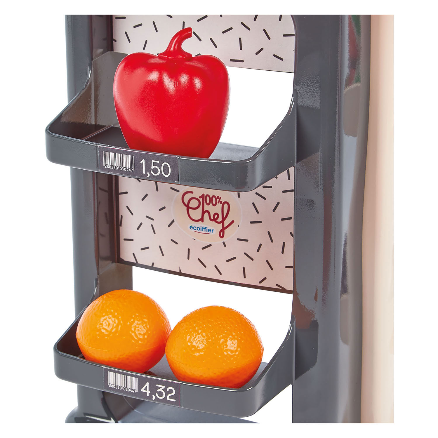 Ecoiffier Winkelbalie en Winkelwagen - 20dlg.