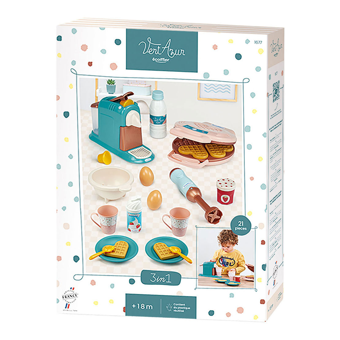 Ecoiffier Koffietijd 3in1 Set - 21 pcs.