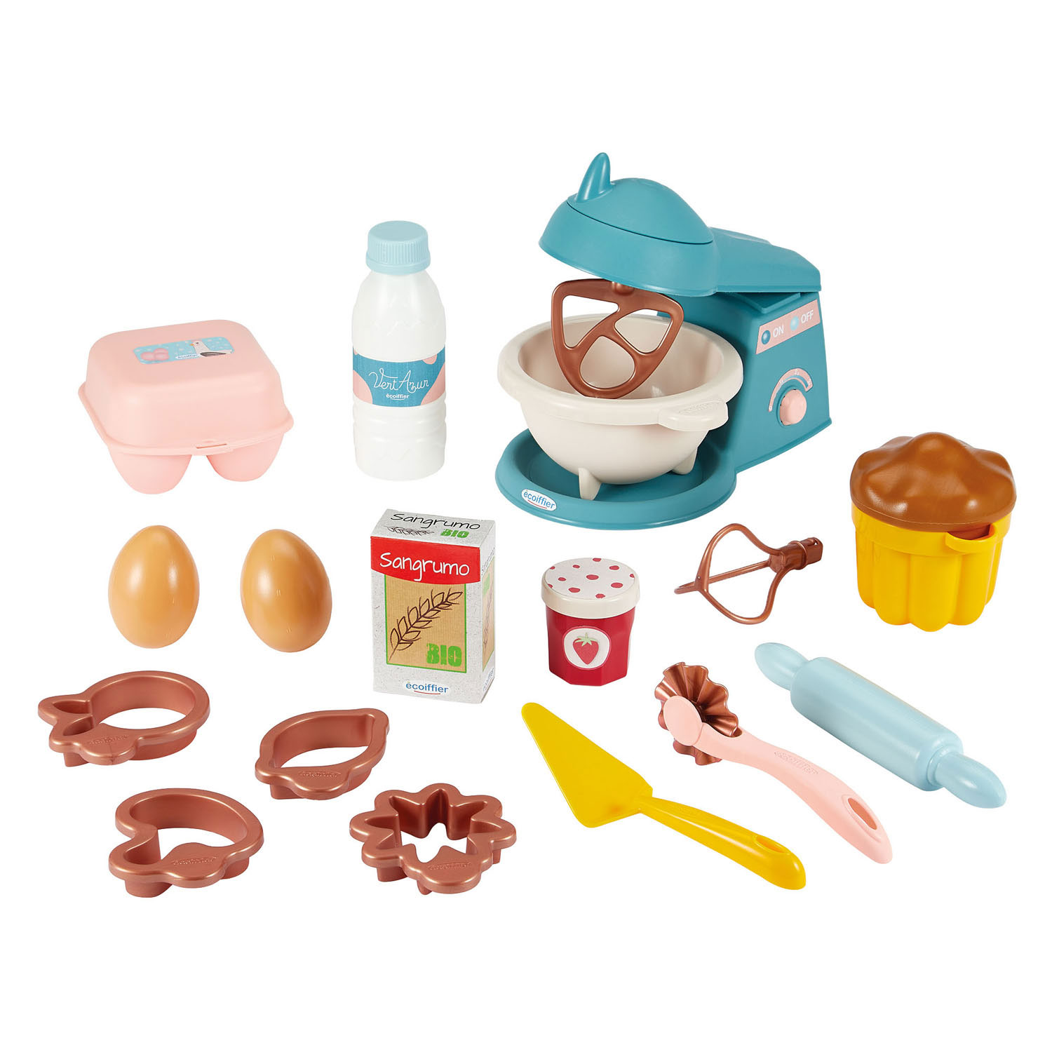 Coffret pâtisserie Ecoiffier - 19 dlg.