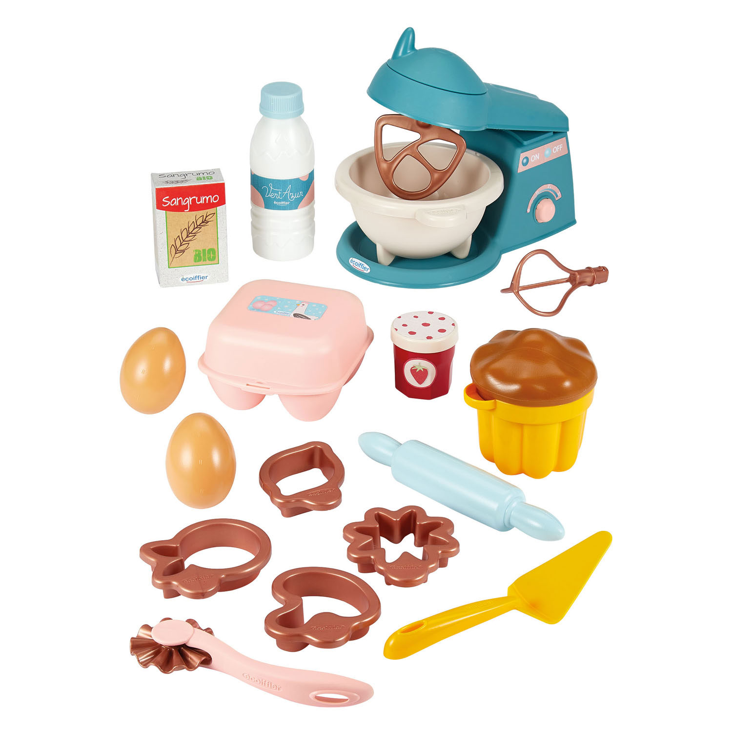 Coffret pâtisserie Ecoiffier - 19 dlg.