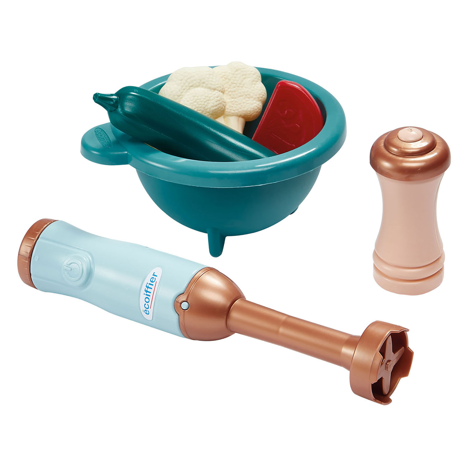 Ensemble de préparation de soupe Ecoiffier - 20 pièces.