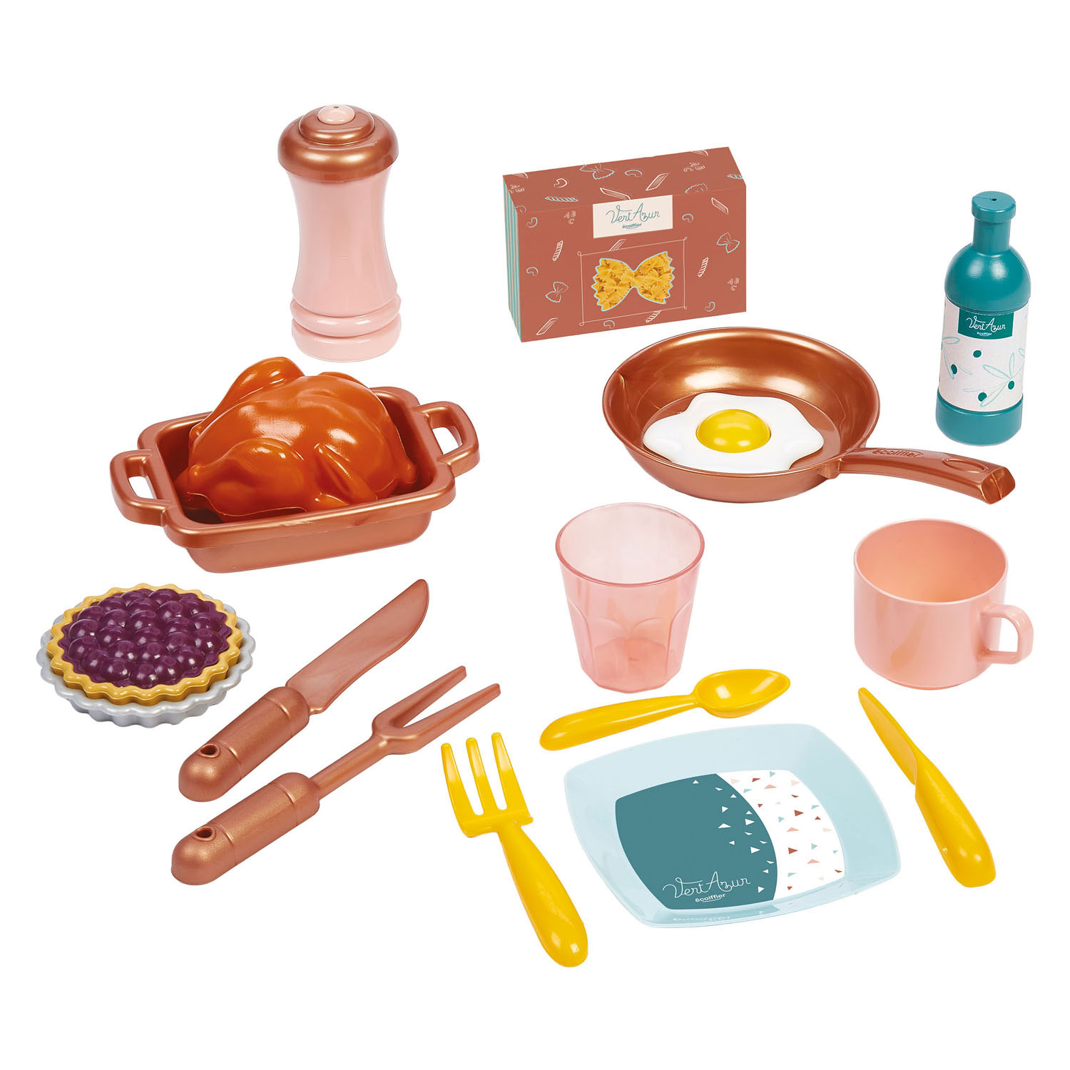 Ecoiffier Ma Première Cuisine - 18 pièces.