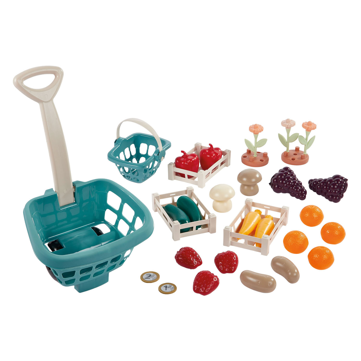 Stand de marché Ecoiffier - 41 pièces