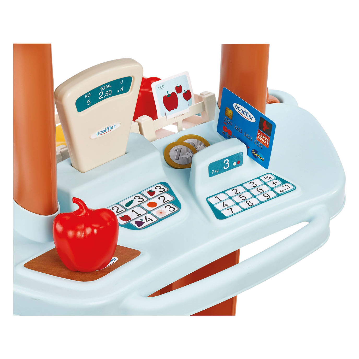 Stand de marché Ecoiffier - 41 pièces