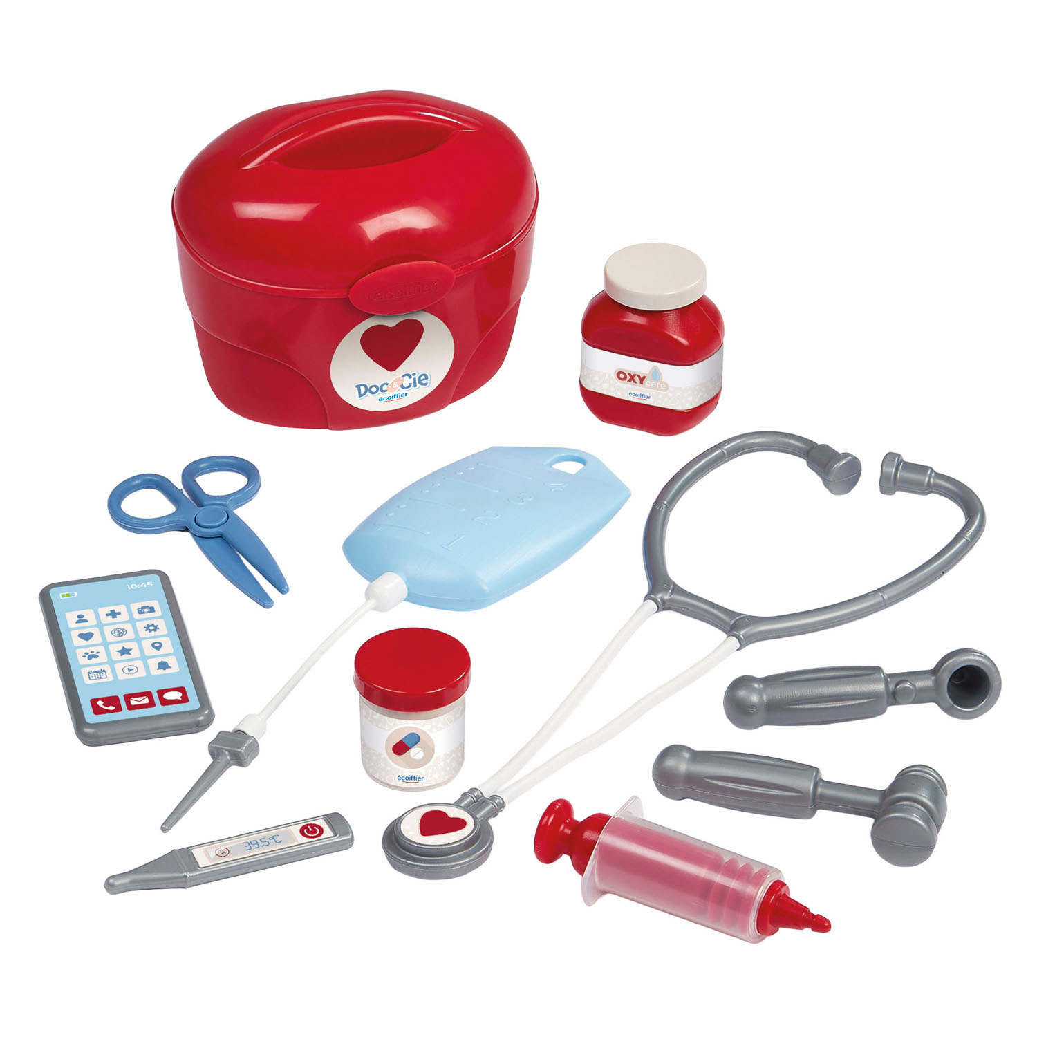 Chariot médical Ecoiffier - 12 pièces