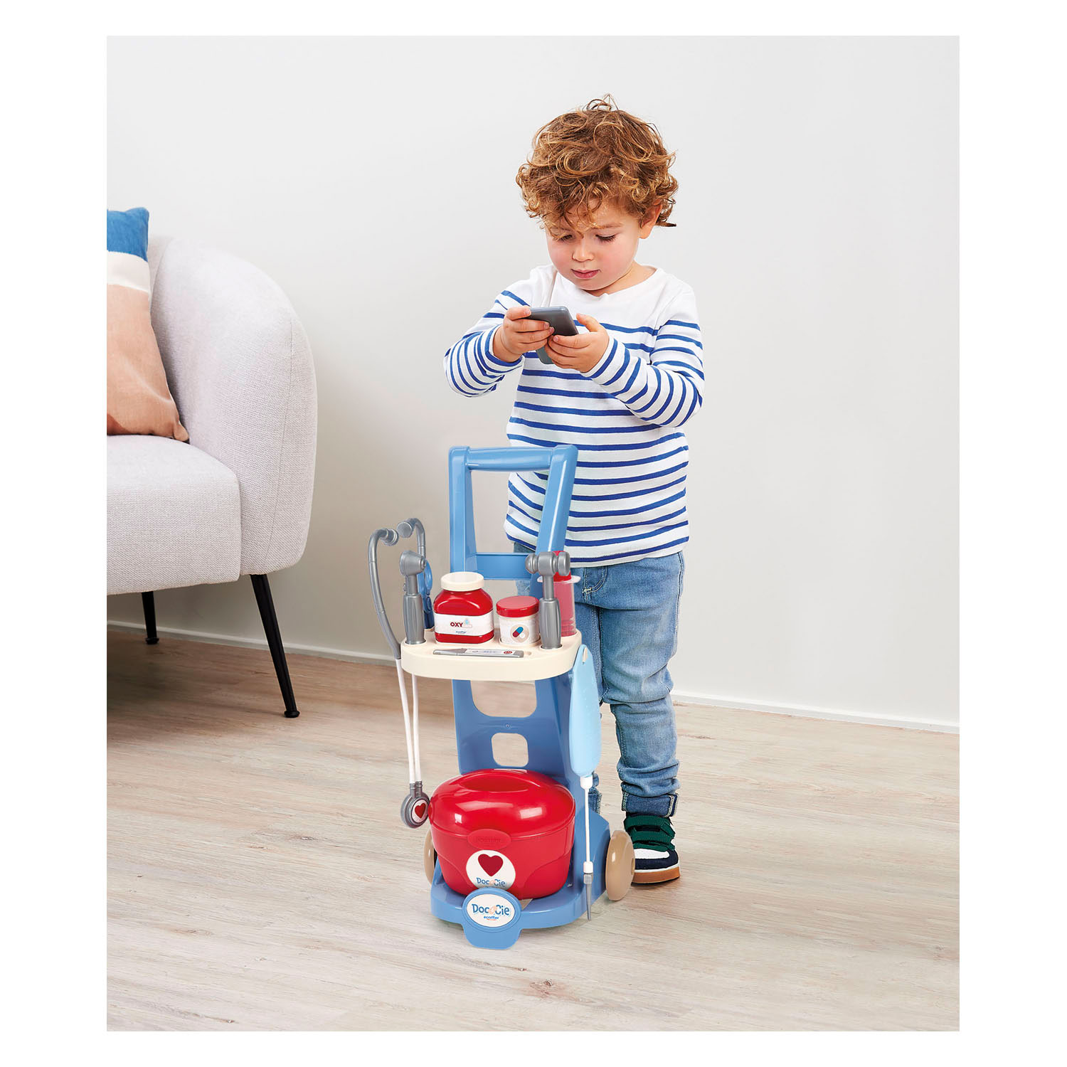 Chariot médical Ecoiffier - 12 pièces