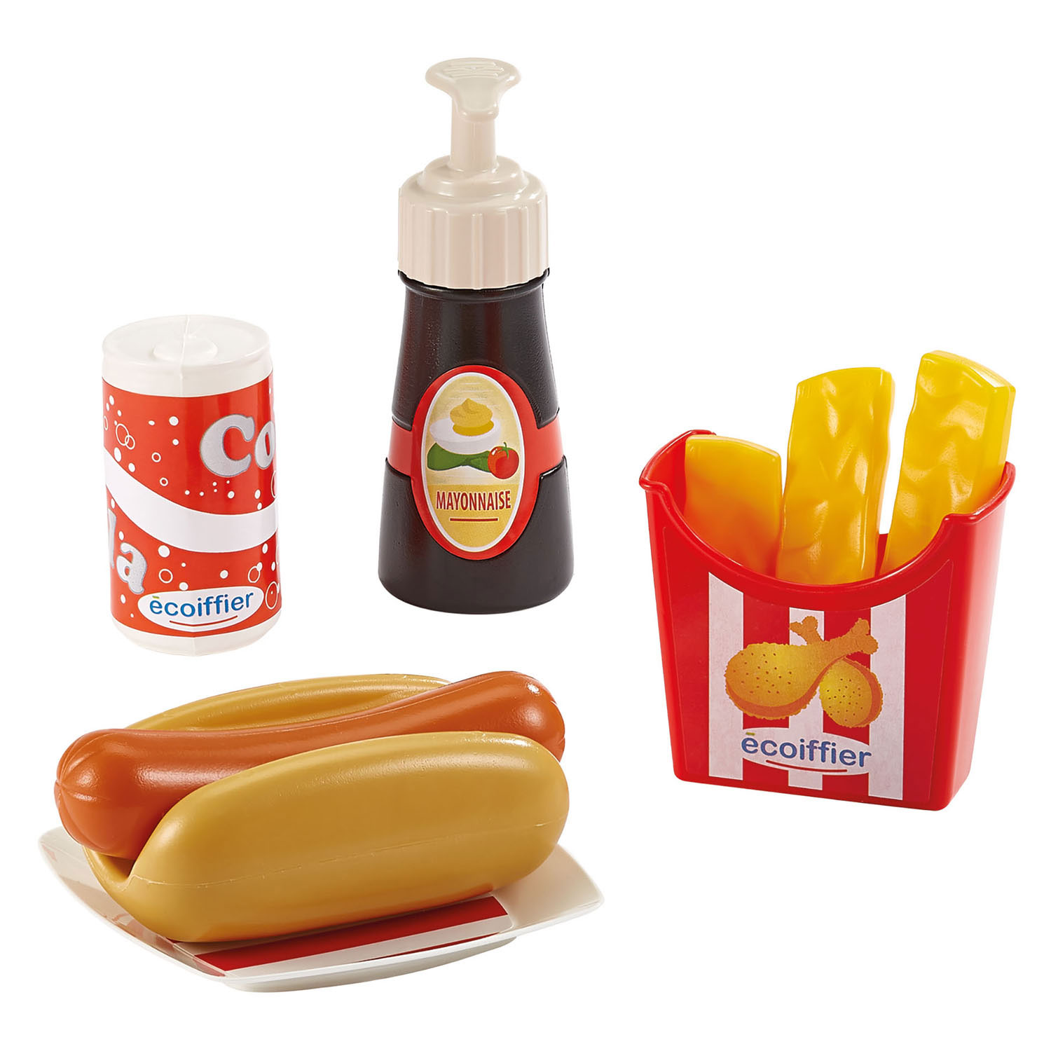Ecoiffier Hot Dog Set - 25dlg.