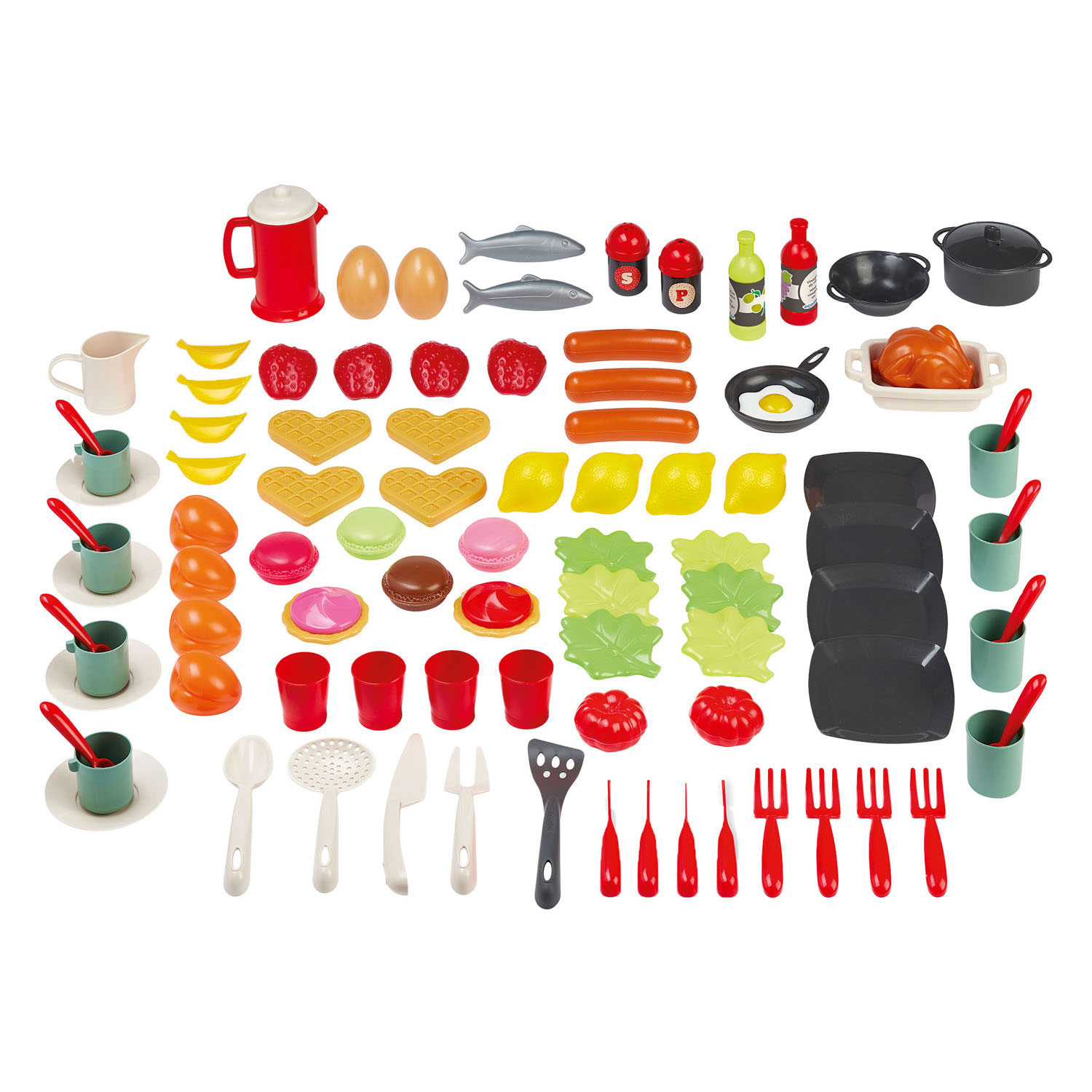 Service de table Ecoiffier - 100 pièces.