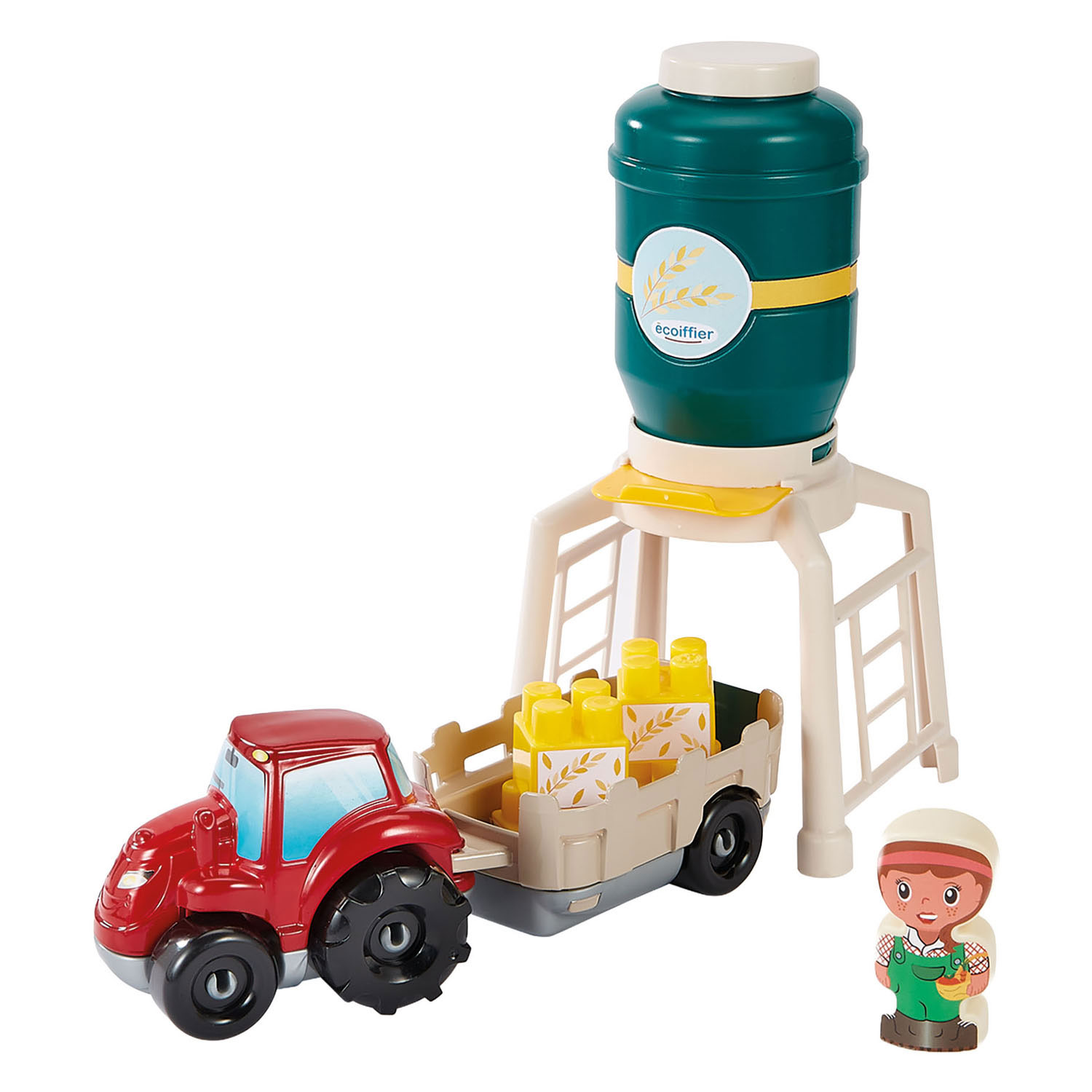 Blocs de construction Abrick Ferme écologique avec véhicule